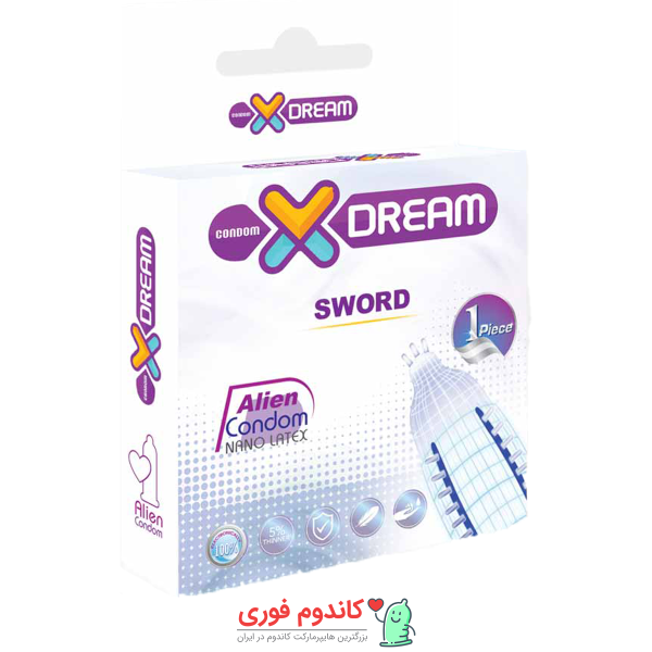 کاندوم فضایی شمشیری ایکس دریم مدل sword