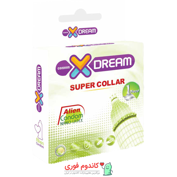 کاندوم فضایی اره ماهی ایکس دریم مدلsuper collar